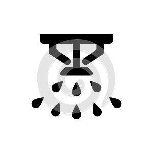 Water sprayer, fire extinguisher icon Ã¢â¬â vector